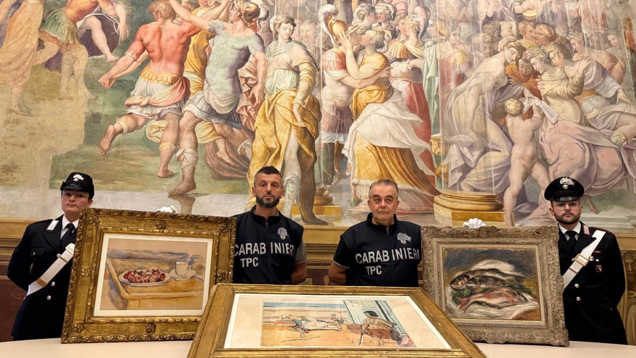 İtalya'da çalınan Renoir, Cezanne ve Matisse tabloları bulundu