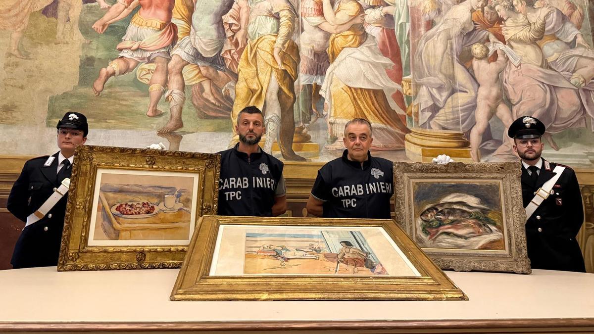 İtalya'da çalınan Renoir, Cézanne ve Matisse eserleri bulundu