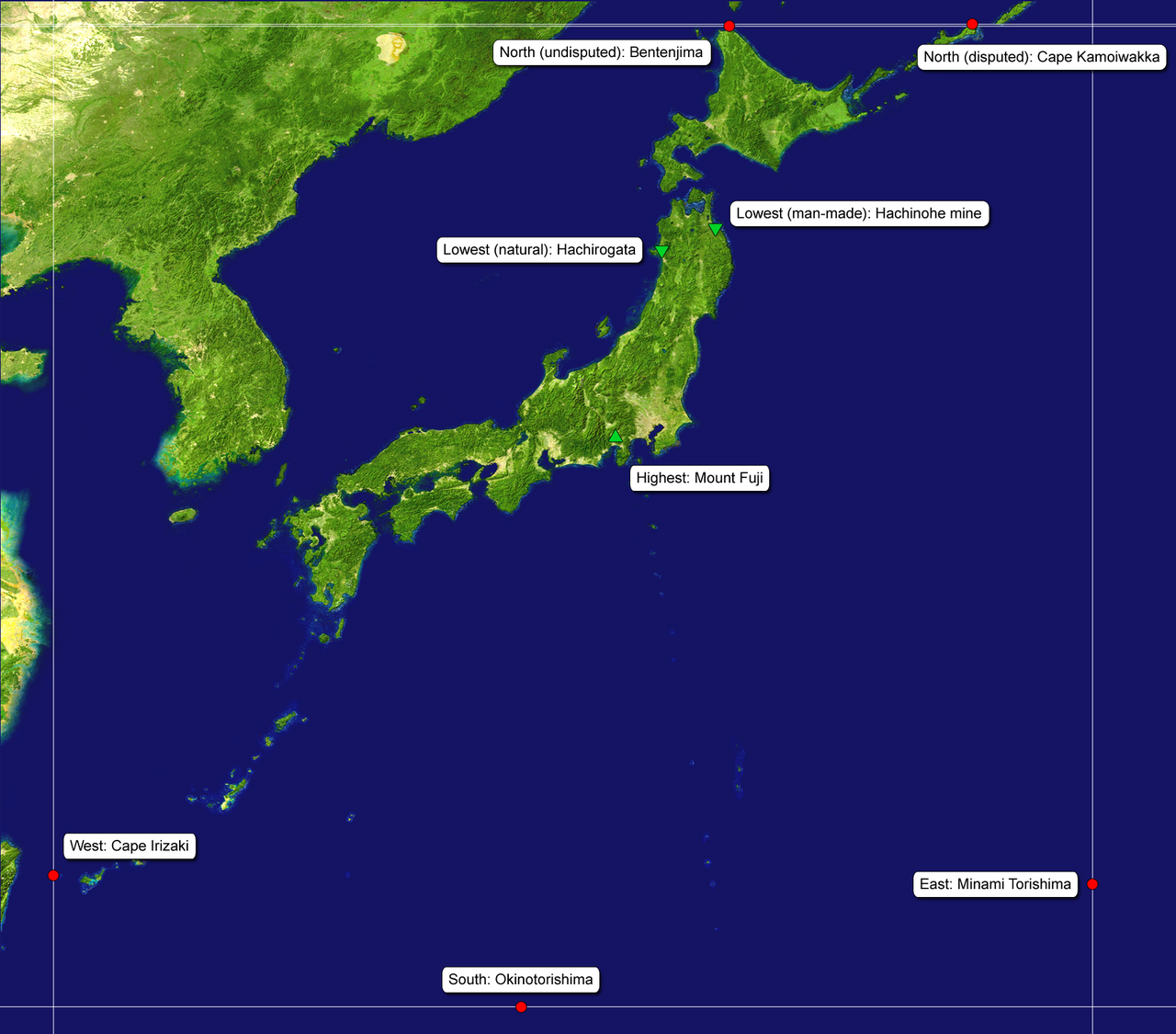Japonya'nın Tek Kaya Parçasıyla Üç Deniz Sorunu