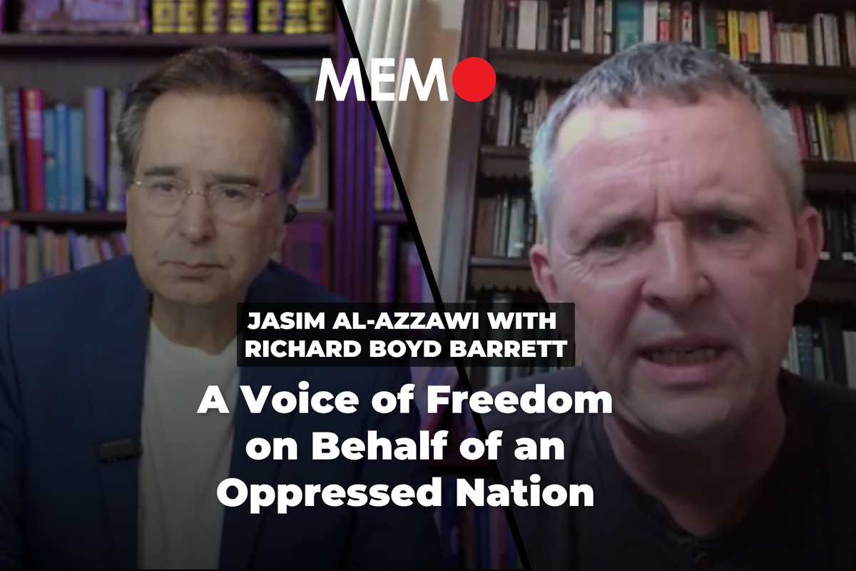 Jasim Al-Azzawi'den Richard Boyd ile Özgürlük Sesi: Mazlum Bir Ulusun Sesine Kulak Verin