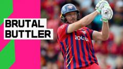 Jos Buttler'dan Altı Üstüne Altı: Manchester Süper Devleri'nden Gallant Galibiyet