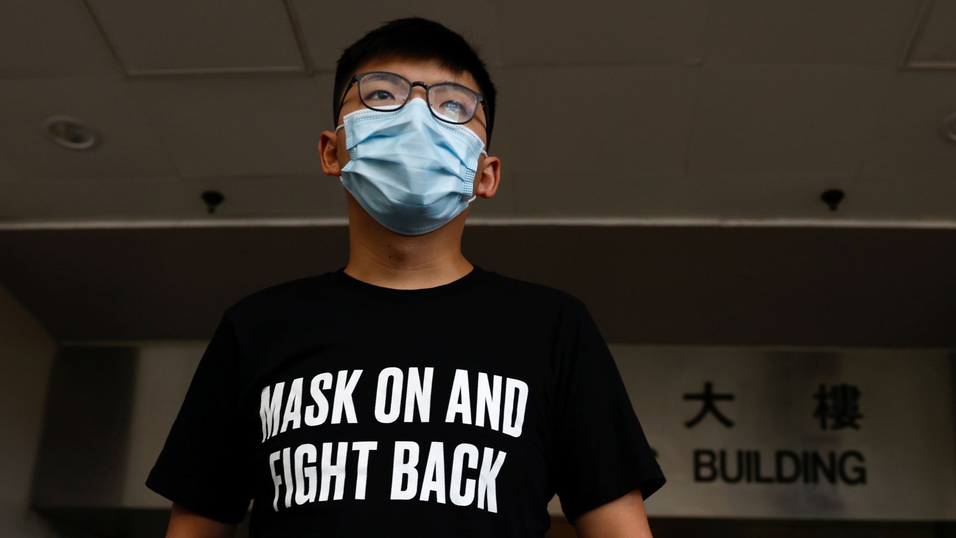 Joshua Wong Hong Kong güvenlik yasası kapsamında suçunu kabul etti