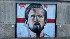 Kane ve Bellingham'ın Dünya Kupası Muralları Beğeni Topladı