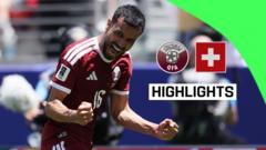 Katar, İsviçre'yi son dakika golüyle şaşırttı: 1-1