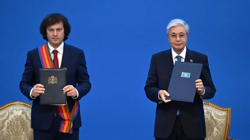 Kazakistan ve Gürcistan Stratejik Ortaklık Anlaşması İmzaladı