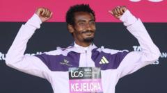 Kejelcha'dan yarı maraton dünya rekoru: 56:51