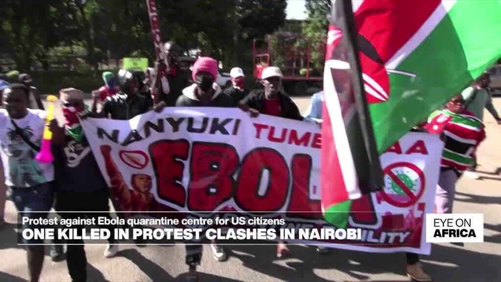 Kenya'da ABD Ebola Test Merkezine Protesto: 1 Ölü