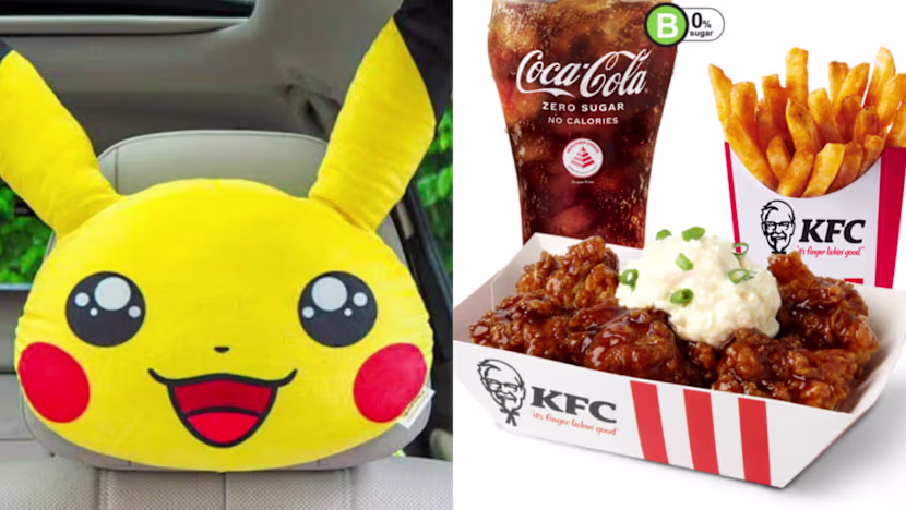 KFC Singapur'dan Pokémon Temalı Menü ve Ürünler