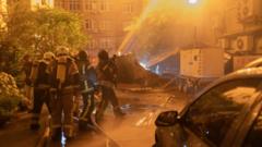 Kiev'e büyük hava saldırısı: En az bir ölü