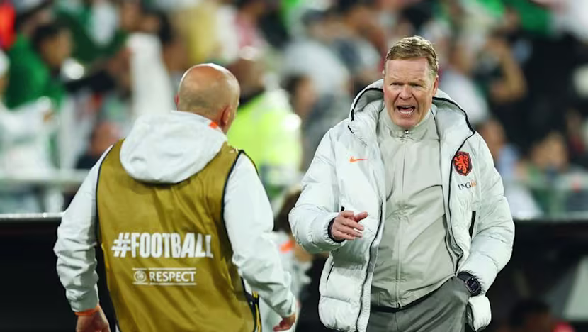 Koeman: Cezayir mağlubiyeti Dünya Kupası öncesi uyarı niteliğinde