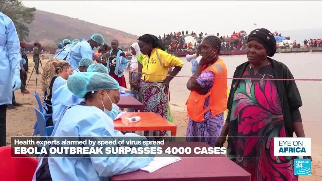 Kongo'da Ebola Vaka Sayısı 4.000'i Aştı