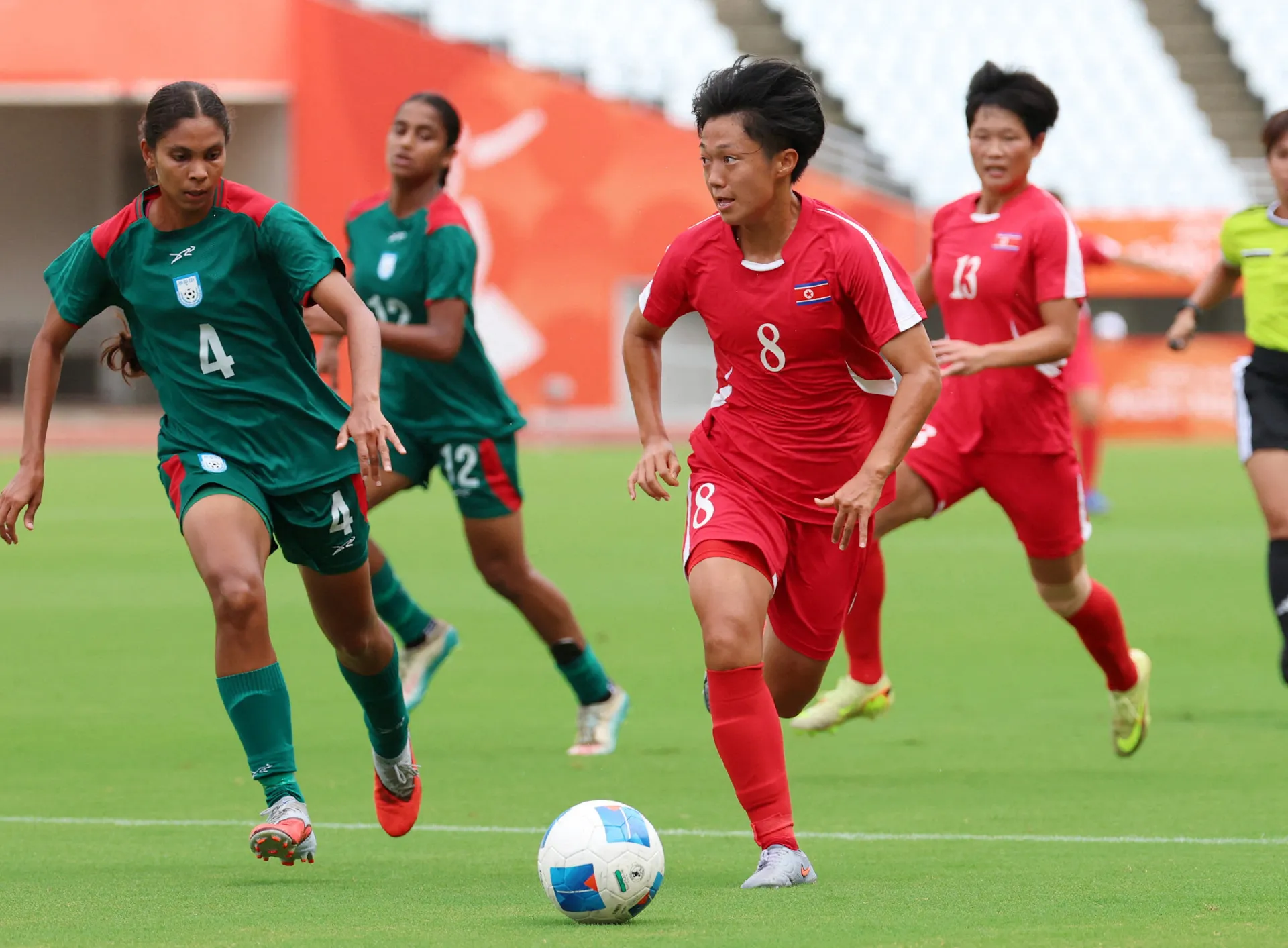 Kuzey Kore, Bangladeş'i 10-0 yendi: Asya Oyunları'nda altın favorisi