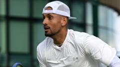 Kyrgios, Wimbledon'da hakeme küfretti
