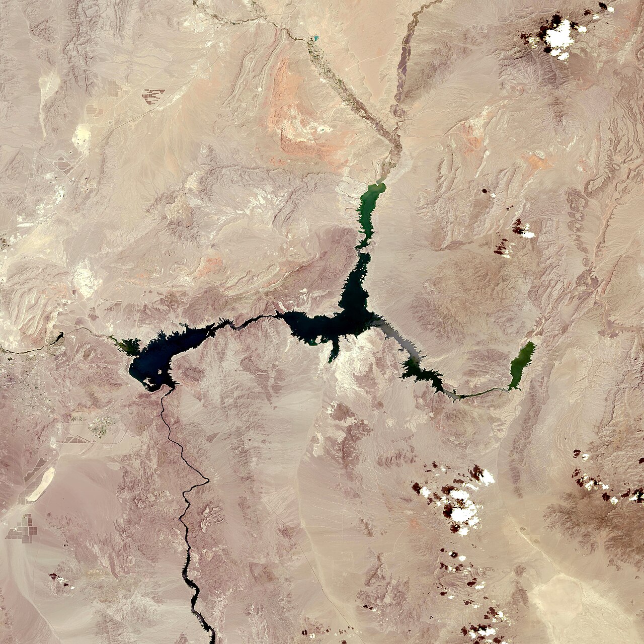 Lake Mead Tarihinin En Düşük Su Seviyesine Geriledi