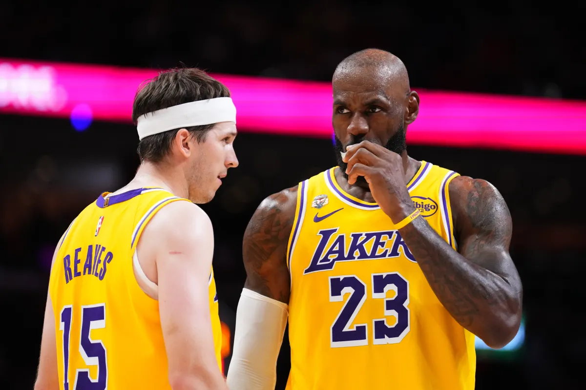 Lakers'tan Ayrılan LeBron James'e Austin Reaves'tan Veda Mesajı