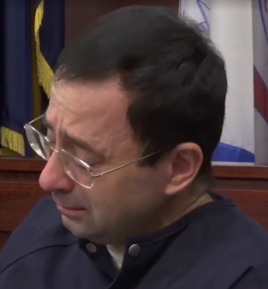 Larry Nassar Michigan Cinsel Suçlu Kaydından Çıkarıldı