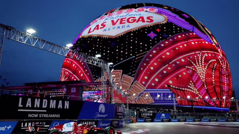 Las Vegas yarışları 2037'ye kadar F1 takviminde