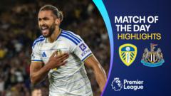 Leeds, Newcastle'ı 4-1 Yendi; Premier Lig'de Üçüncülüğe Yükseldi