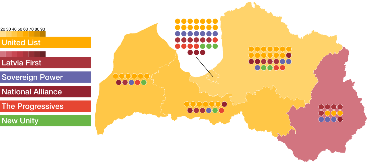 Letonya Seçimini Kazanan Başbakan Ukrayna Yanlısı Koalisyonu Güçlendirdi