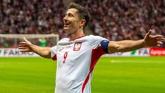 Lewandowski 38'de hat-trick yaptı: Polonya 6-0