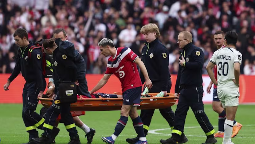 Lille, sakatlanan futbolcusu için hukuki yolları arıyor