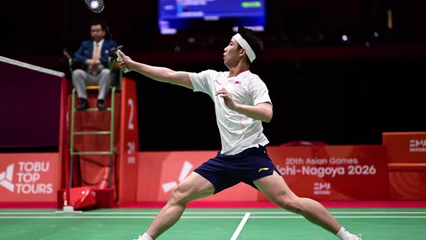 Loh Kean Yew, Asya Oyunları'nda badminton finalinde