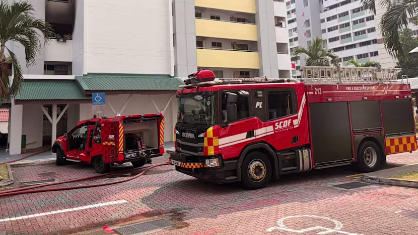 Lorong Lew Lian'daki yangında bir ölü, üç yaralı