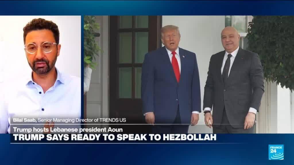 Lübnan Cumhurbaşkanı Washington’da: ‘Bu Görüşme Daha İyi Olamazdı’