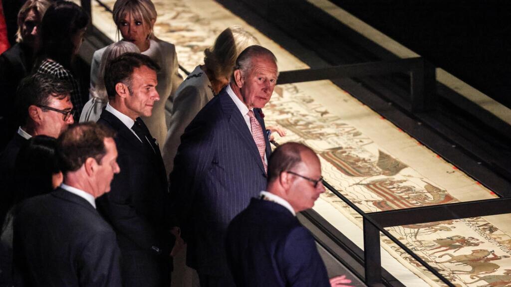 Macron ve Burnham Londra'da Bayeux Gobleni Sonrası İlk Görüşmeyi Yapacak