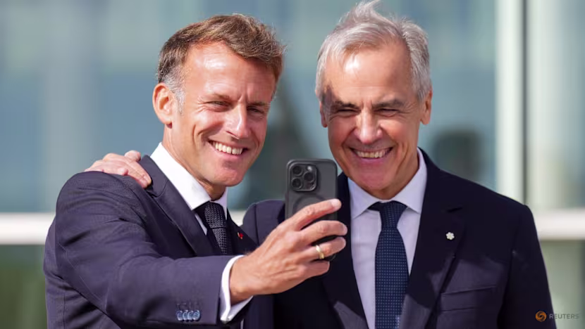 Macron ve Carney'den ABD'ye Karşı Ortak Duruş