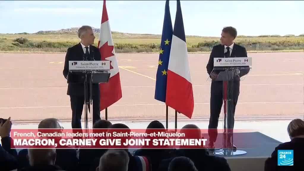 Macron ve Carney'den Fransa-Kanada ilişkilerinde yeni dönem