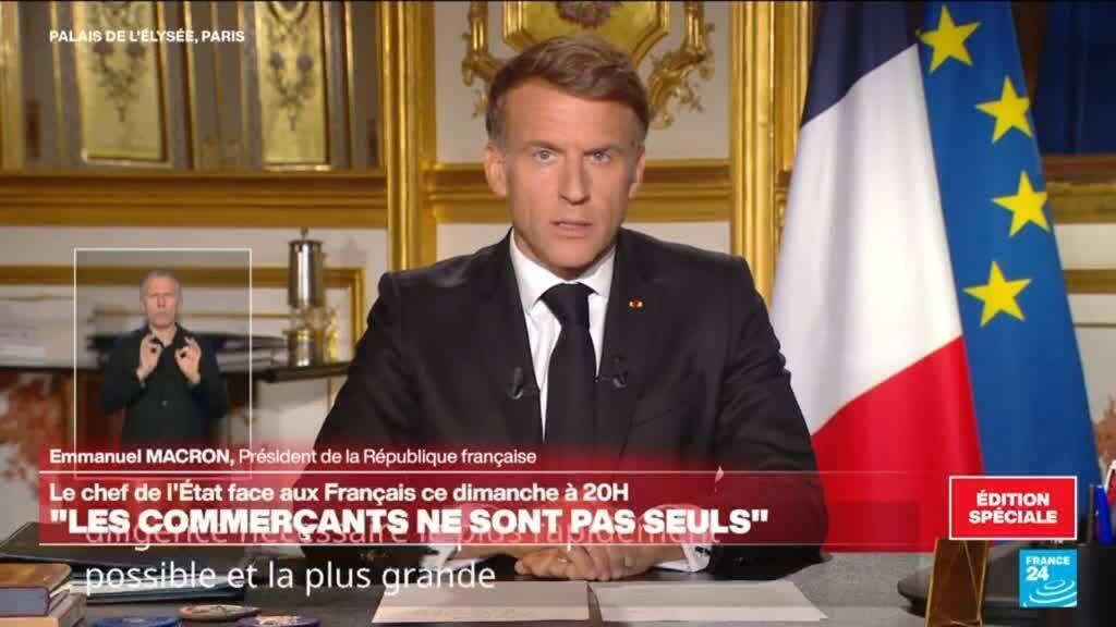 Macron'dan protestolara sert çıkış: 'Şiddeti haklı çıkaracak hiçbir şey yok