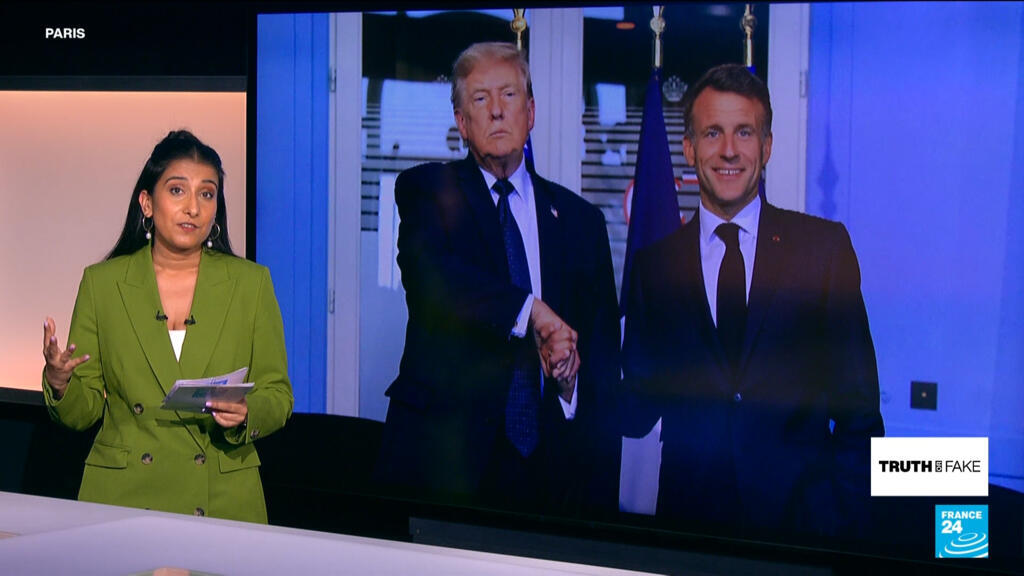 Macron, Trump'ı G7'de 'tersledi' mi? Viral video bağlamı yitik