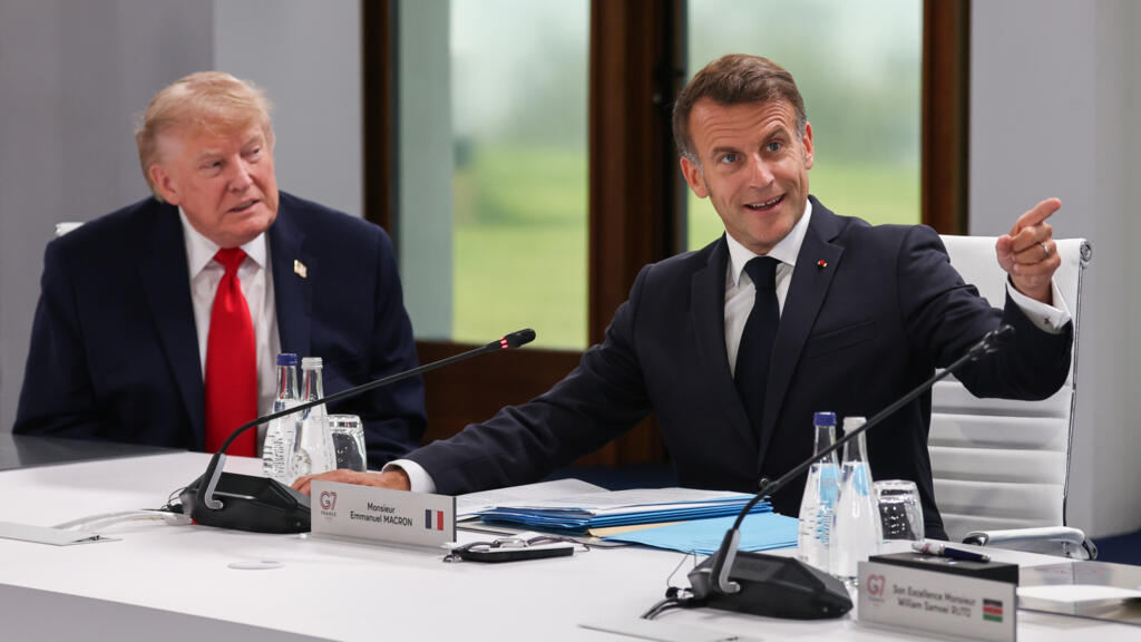 Macron, Trump'ı G7 Zirvesinde Versailles'da Ağırlayacak