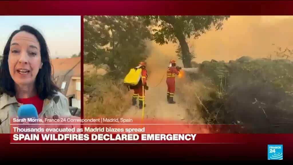 Madrid Çevresinde Yangınlar: Binlerce Kişi Tahliye Edildi