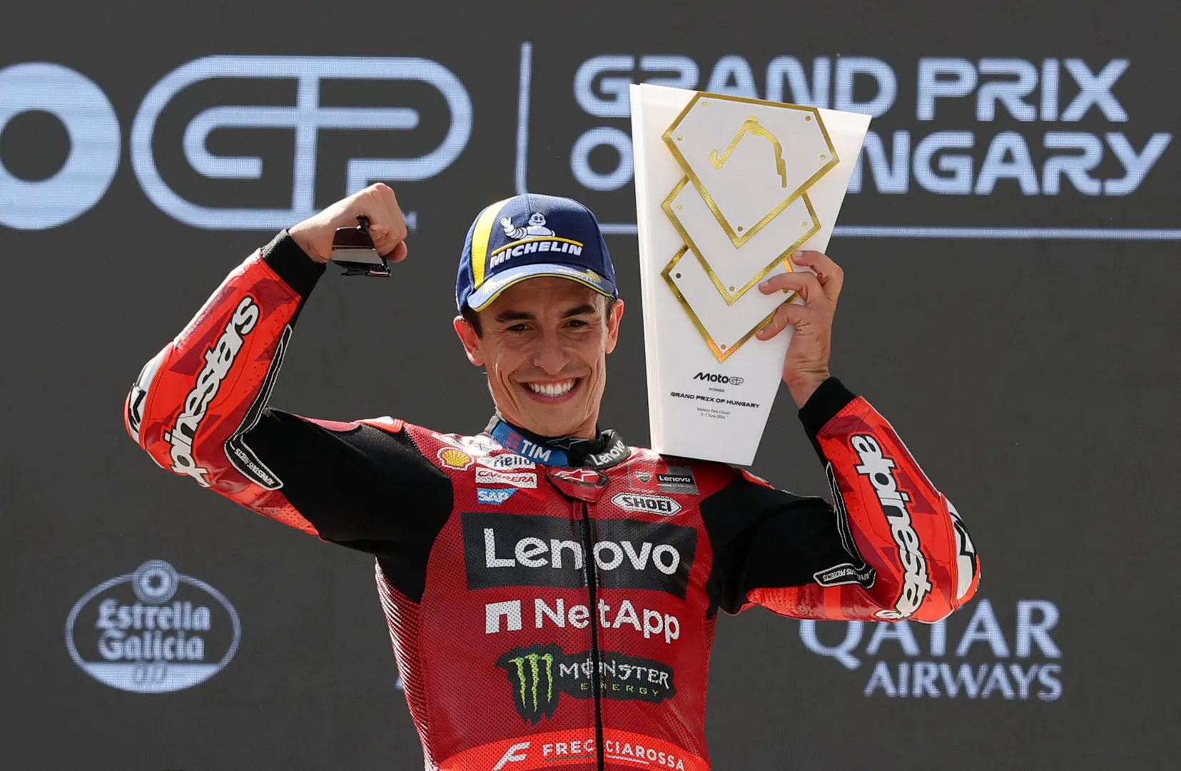 Marc Marquez Macaristan'da Kazandı, Kariyerinin 100. Zaferine Ulaştı