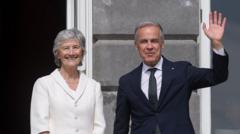 Mark Carney, ailesinin İrlanda'daki köyünde dedesinin izini sürüyor