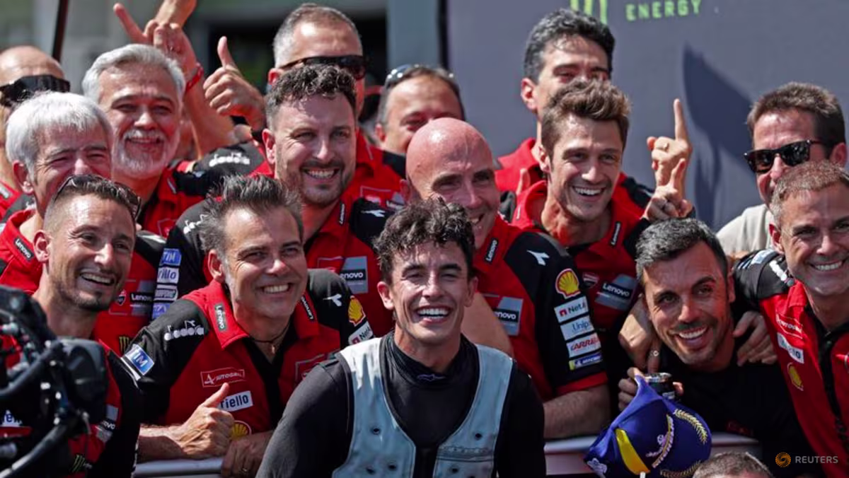 Marquez, Bagnaia'ya son virajda geçilerek Çekya MotoGP zaferine yelken açtı