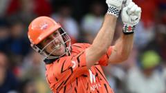 Marsh'ın Yıldızlaştığı Maçta Sunrisers, Brave'i Beş Koşuyla Yendi