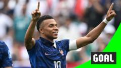 Mbappe'den muhteşem gol: Fransa Irak karşısında öne geçti