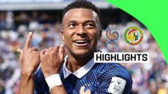 Mbappe'nin Yıldızlaştığı Maçta Fransa Senegal'i 3-1 Yendi
