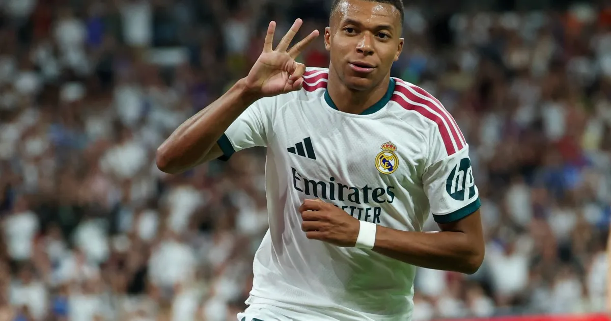 Mbappe hat-trick'iyle Real Madrid, Sociedad'ı 4-1 devirdi