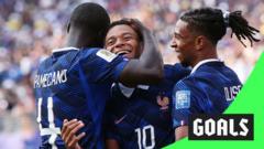 Mbappe'nin İki Gollü Performansıyla Fransa, İsveç'i Devirdi
