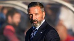 McInnes'in ilk Old Firm maçı tribünden izleme ihtimali