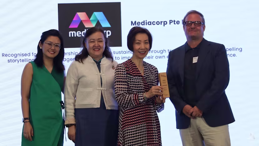 Mediacorp, 2026 Singapur Çevre Başarı Ödülü'ne Layık Görüldü