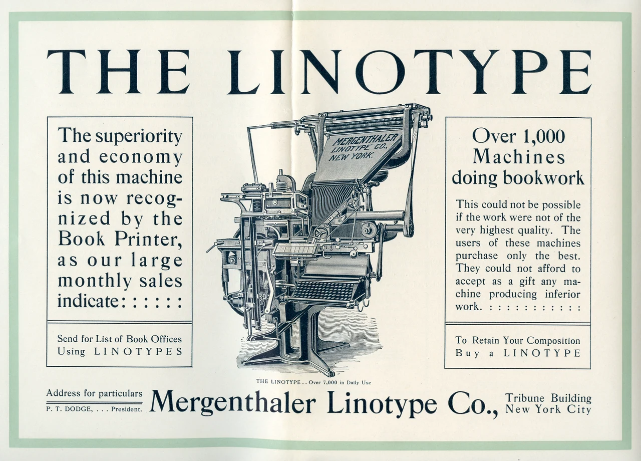 Medyayı Doğuran Unutulmuş Makine: Linotype