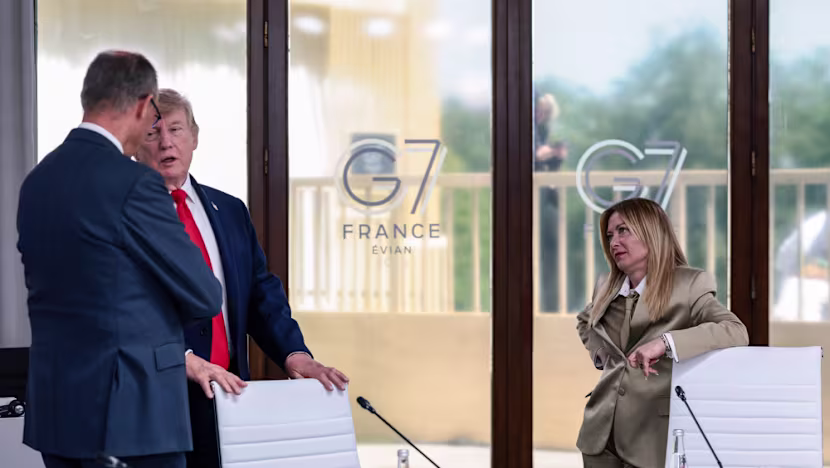 Meloni'den Trump'a sert yanıt: G7 fotoğraf krizi büyüyor