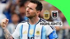 Messi Dünya Kupası tarihine geçti: Arjantin son 32'de