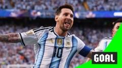 Messi'den muhteşem hat-trick: Klose rekoruna ortak oldu