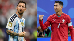 Messi 39, Ronaldo 41 yaşında: Rekorlarını kırmaya devam ediyorlar